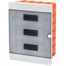 Πίνακας Χωνευτός Πλαστικός 3Σειρών 36Στοιχείων IP40 Attis 60366